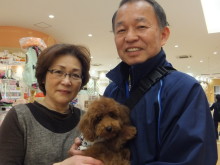 お迎えになりました(*´д｀*)