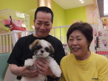 お迎えになりました(*´д｀*)