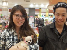 お迎えになりました(*´д｀*)